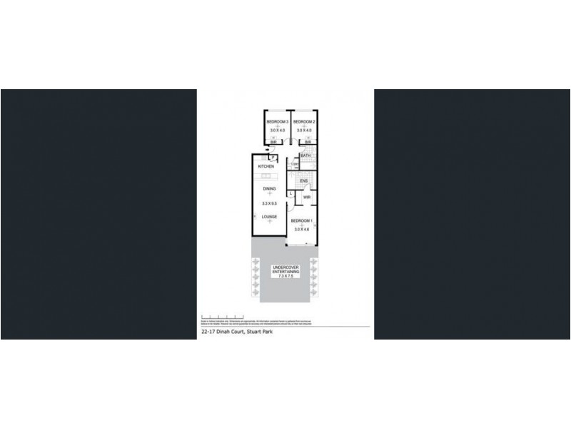 22/17 Dinah Court, Stuart Park NT 0820 Floorplan