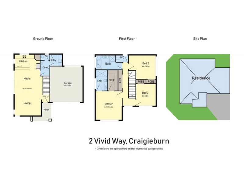 2 Vivid Way, Craigieburn VIC 3064 Floorplan