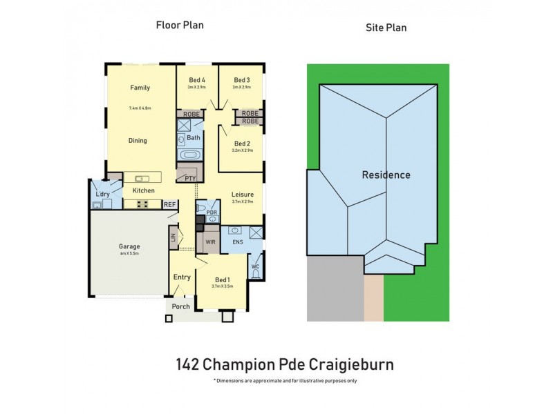 142 Champion Parade, Craigieburn VIC 3064 Floorplan