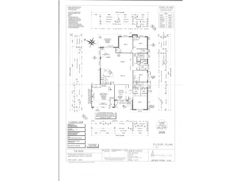 27 FIREWOOD VISTA, Yanchep WA 6035 Floorplan