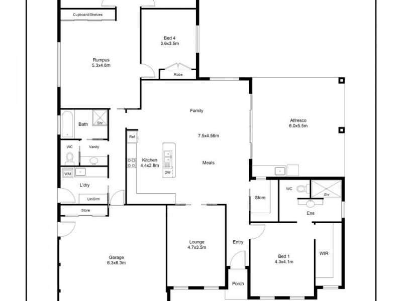 16 Ritz Place, Dubbo NSW 2830 Floorplan
