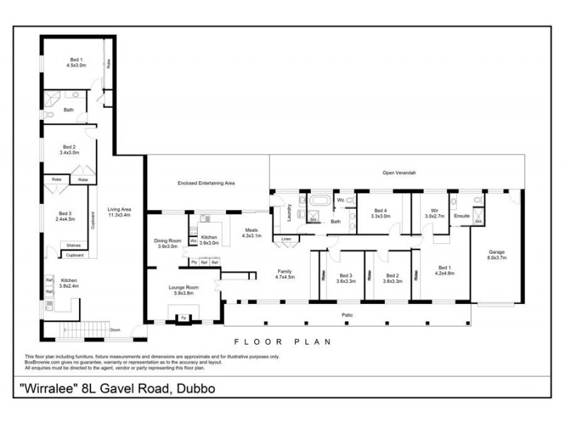 8L Gavel Drive, Dubbo NSW 2830 Floorplan