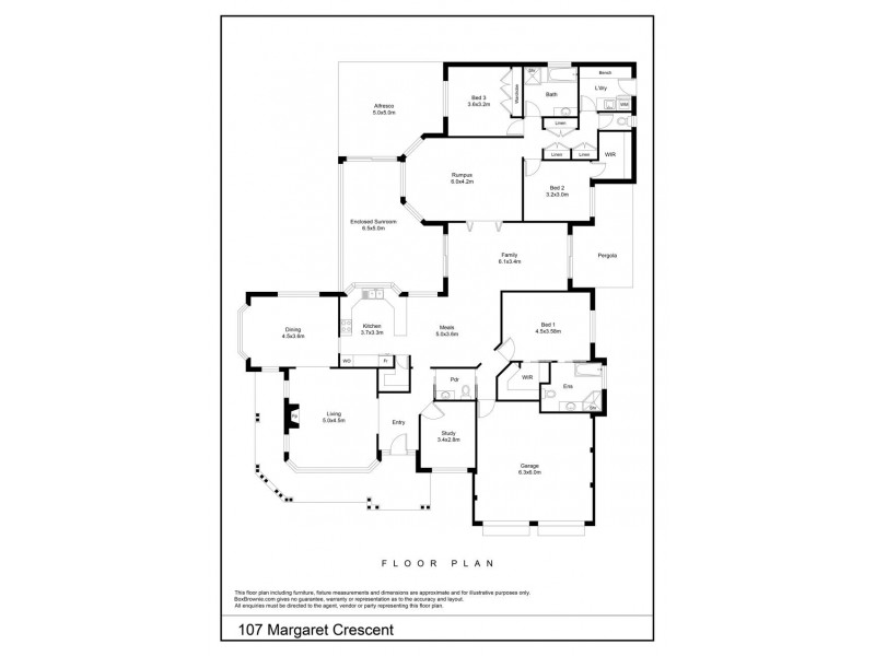 107 Margaret Crescent, Dubbo NSW 2830 Floorplan