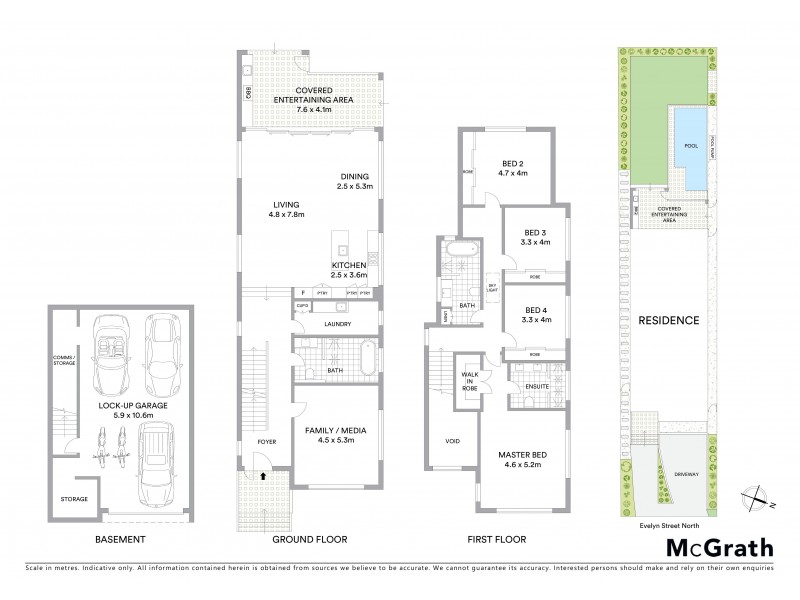 37 Evelyn Street North, Sylvania NSW 2224 Floorplan