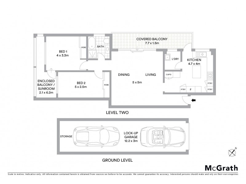 5/690 Rocky Point Road, Sans Souci NSW 2219 Floorplan