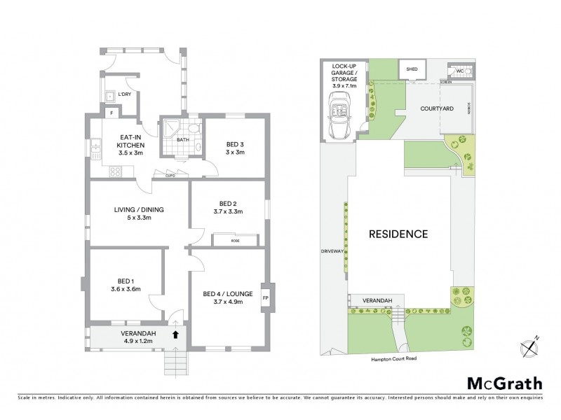 29 Hampton Court Road, Carlton NSW 2218 Floorplan
