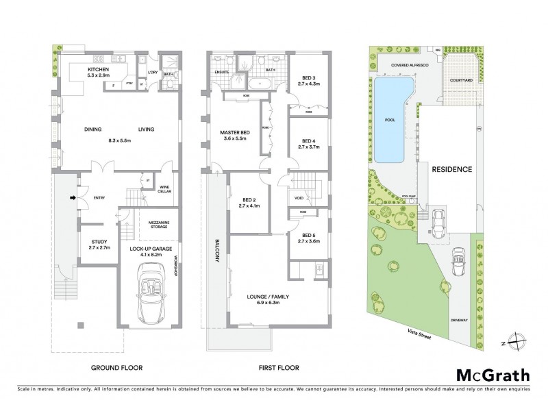 12A Vista Street, Sans Souci NSW 2219 Floorplan