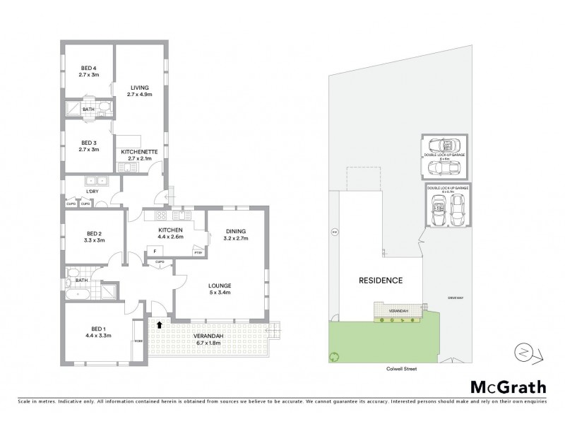 44 Colwell Street, Kingsgrove NSW 2208 Floorplan