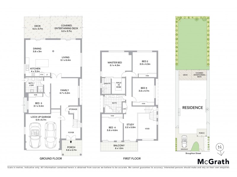 6 Broughton Street, Sans Souci NSW 2219 Floorplan