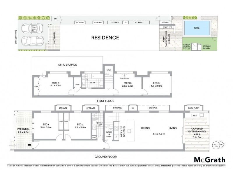 15 Torwood Street, Sans Souci NSW 2219 Floorplan