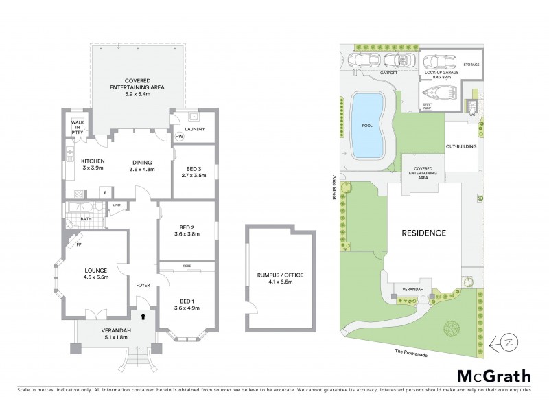 42 The Promenade, Sans Souci NSW 2219 Floorplan