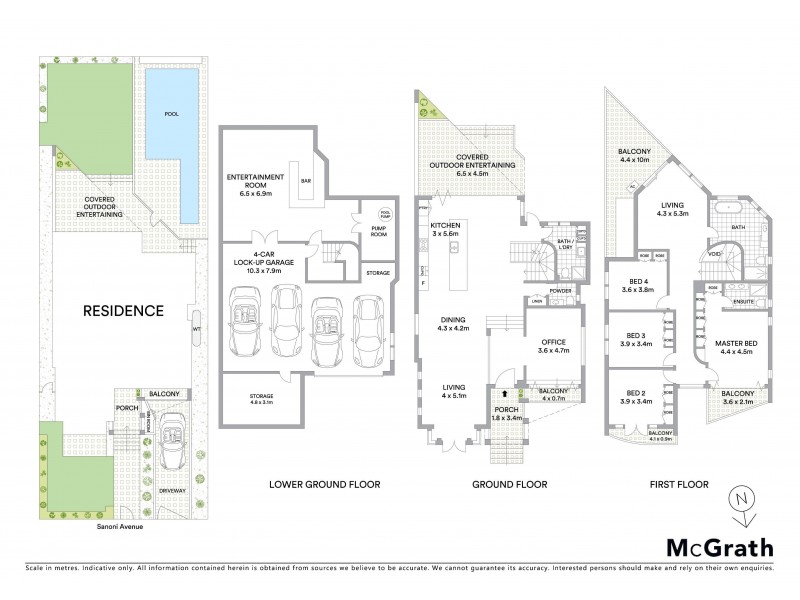 26 Sanoni Avenue, Sandringham NSW 2219 Floorplan