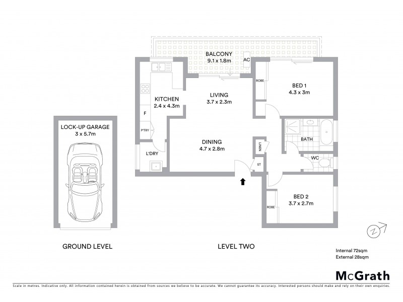 4/34 Crawford Road, Brighton-le-sands NSW 2216 Floorplan