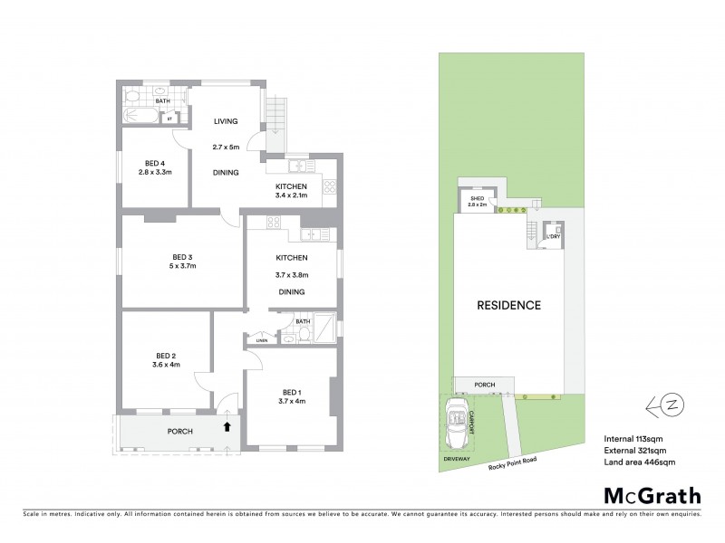 18 Rocky Point Road, Kogarah NSW 2217 Floorplan