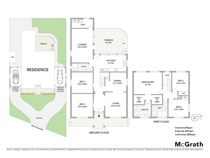 203 The Promenade, Sans Souci NSW 2219 Floorplan