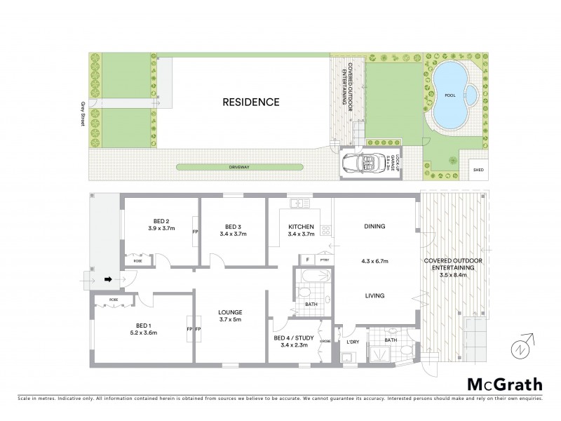32 Grey Street, Carlton NSW 2218 Floorplan