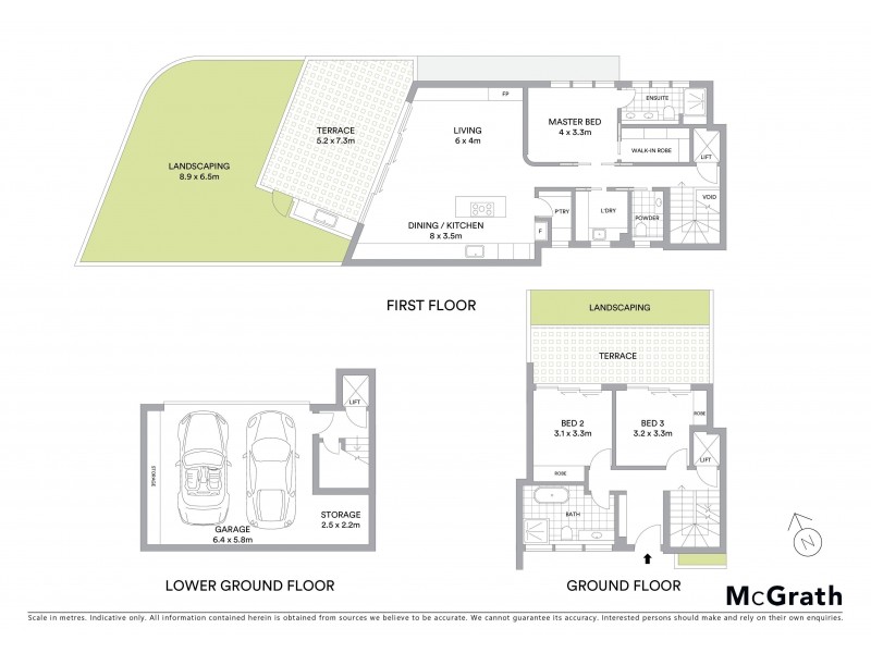 2/68 Holt Road, Taren Point NSW 2229 Floorplan