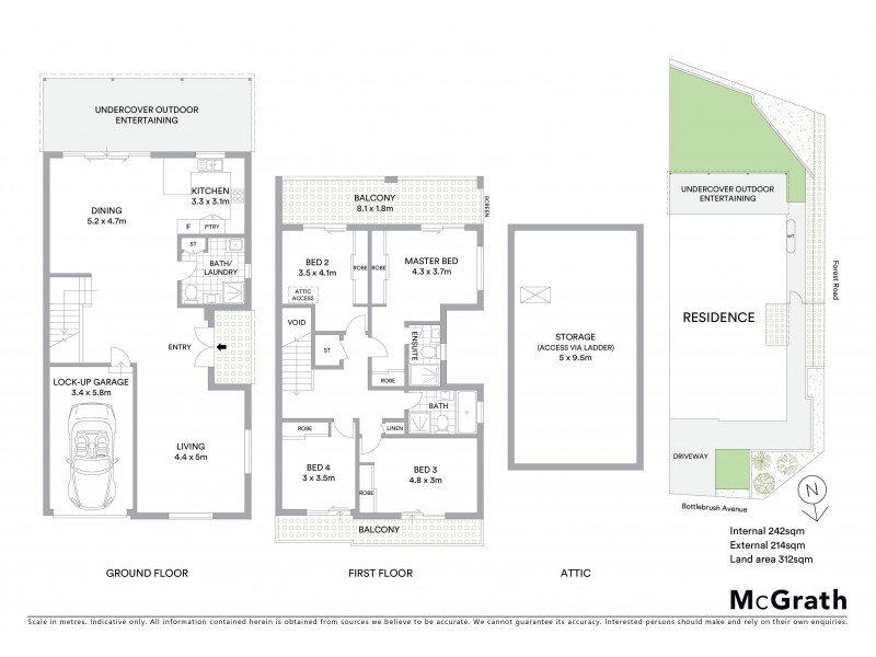 2 Bottlebrush Avenue, Lugarno NSW 2210 Floorplan