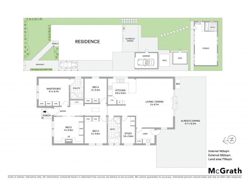 83 Alice Street, Sans Souci NSW 2219 Floorplan