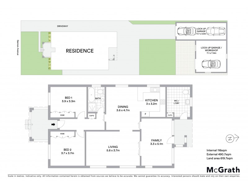 14 Gannon Avenue, Dolls Point NSW 2219 Floorplan
