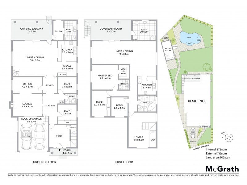 27 Harslett Crescent, Beverley Park NSW 2217 Floorplan