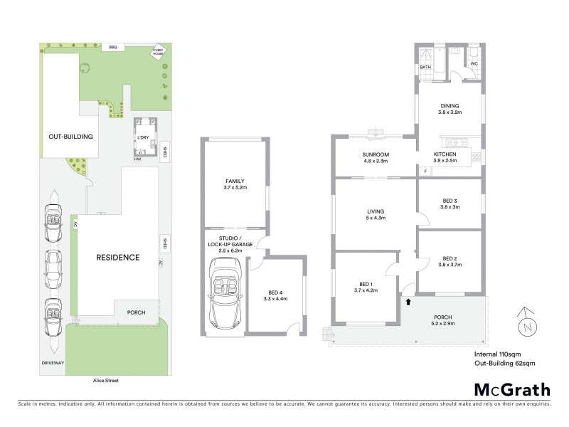 48 Alice Street, Sans Souci NSW 2219 Floorplan