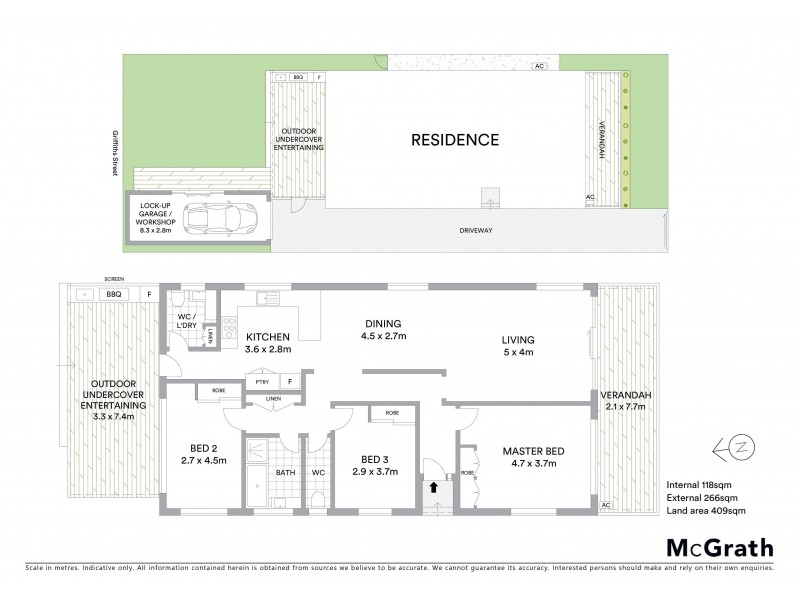 10 Griffiths Street, Sans Souci NSW 2219 Floorplan