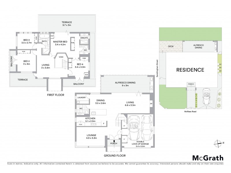 2 McRae Road, Sans Souci NSW 2219 Floorplan