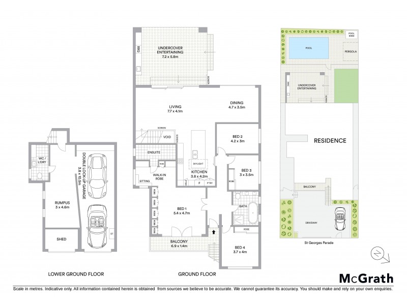 145 St Georges Parade, Allawah NSW 2218 Floorplan
