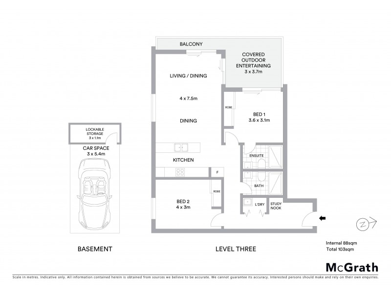 306/128 Willarong Road, Caringbah NSW 2229 Floorplan