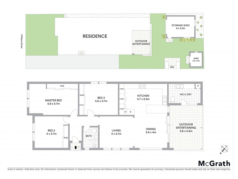 27 O’Meara Street, Carlton NSW 2218 Floorplan