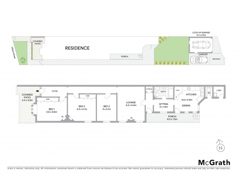 36 Villiers Street, Rockdale NSW 2216 Floorplan
