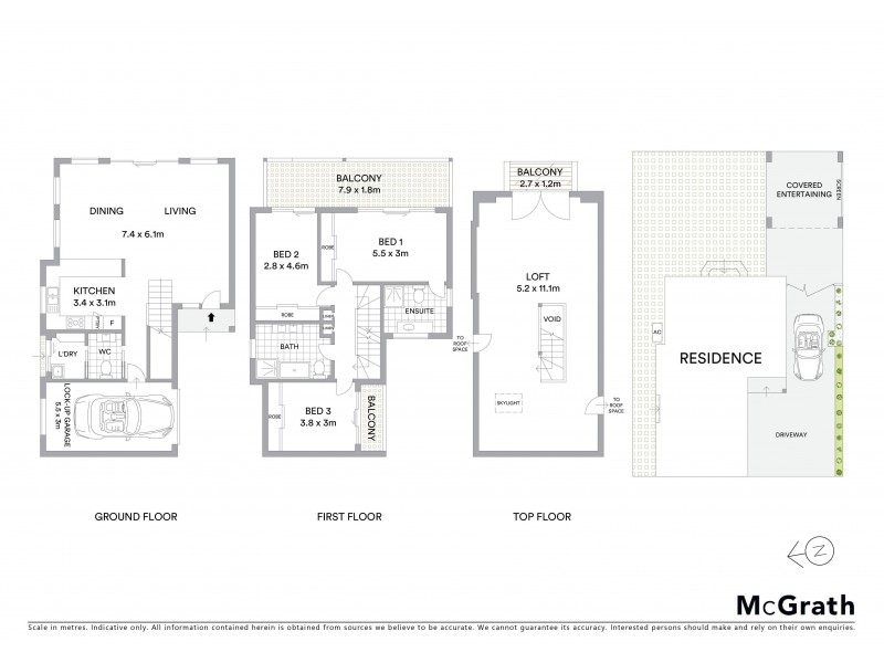6a Malua Street, Dolls Point NSW 2219 Floorplan