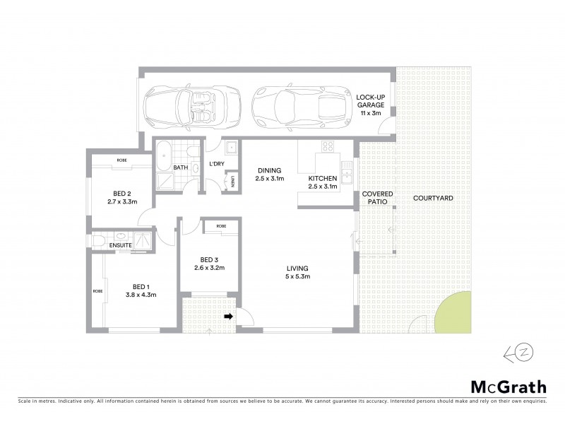 1/14 Tuffy Avenue, Sans Souci NSW 2219 Floorplan
