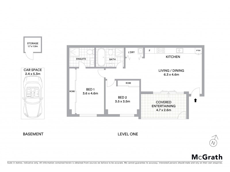3/1144 Botany Road, Botany NSW 2019 Floorplan