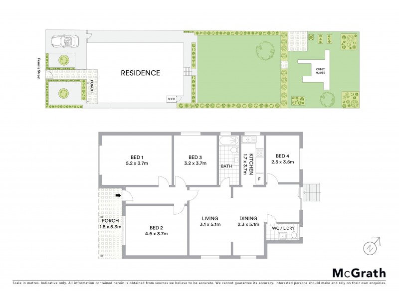 52 Francis Street, Carlton NSW 2218 Floorplan
