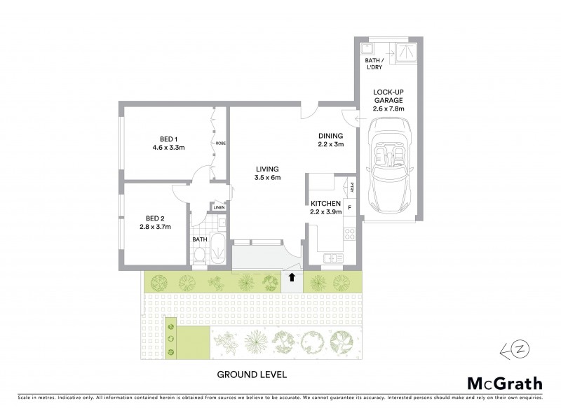 11/146 Russell Avenue, Dolls Point NSW 2219 Floorplan