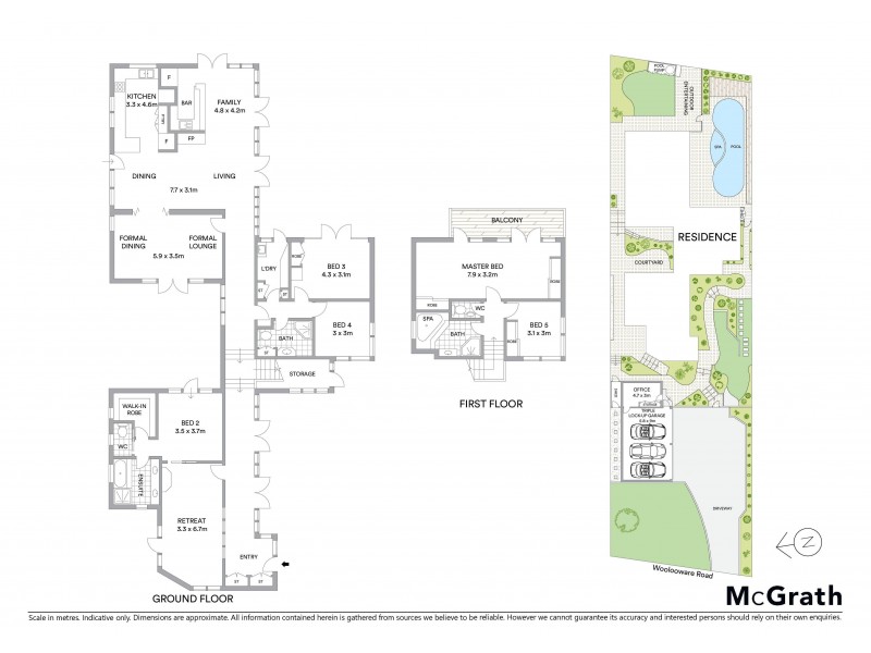254 Woolooware Road, Burraneer NSW 2230 Floorplan