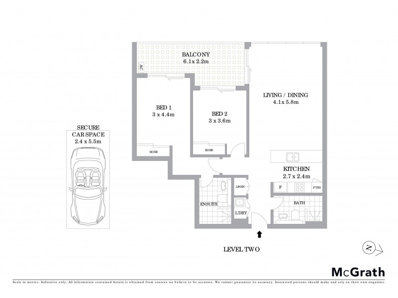 207/11 Garrigarrang Avenue, Kogarah NSW 2217 Floorplan