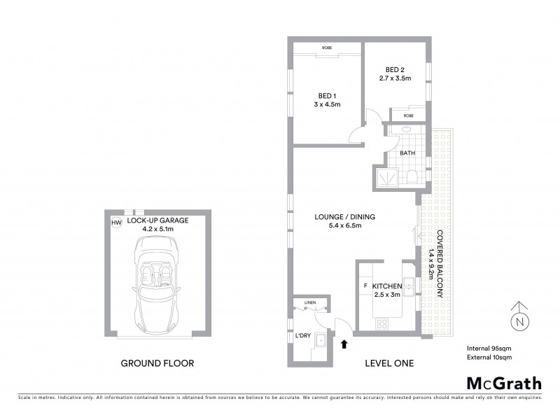 2/164 Russell Avenue, Dolls Point NSW 2219 Floorplan