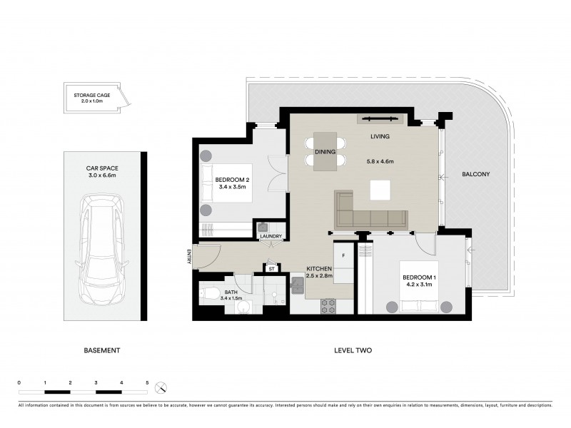 209/20 Levey Street, Wolli Creek NSW 2205 Floorplan