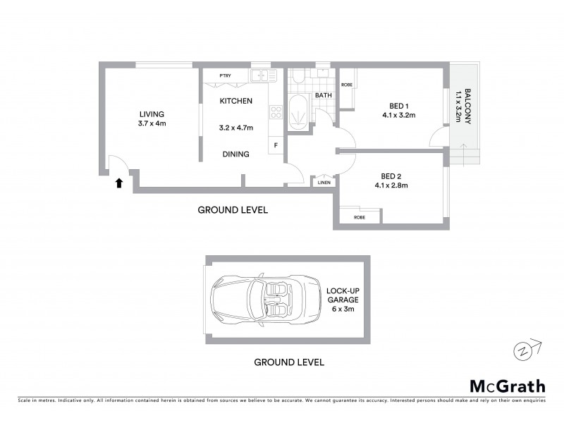 3/29 Gordon Street, Brighton-le-sands NSW 2216 Floorplan