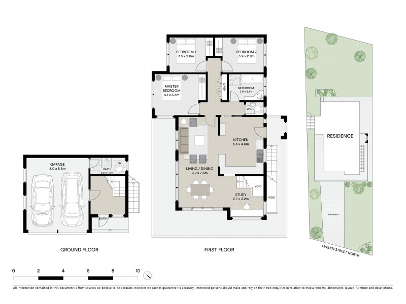 3 Evelyn Street North, Sylvania NSW 2224 Floorplan