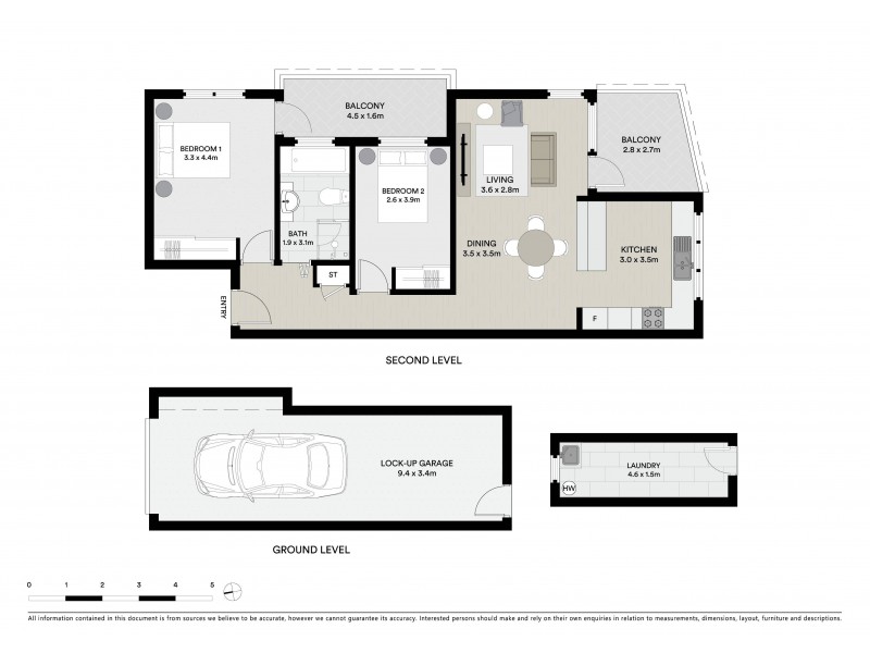 6/201 President Avenue, Monterey NSW 2217 Floorplan