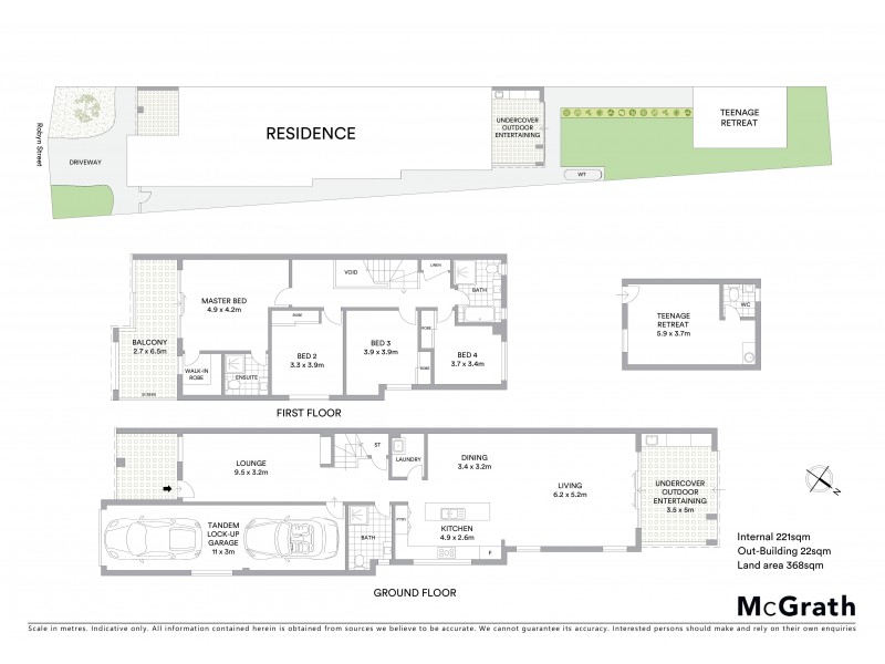 4 Robyn Street, Revesby NSW 2212 Floorplan