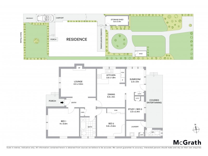 29 Kelvin Parade, Picnic Point NSW 2213 Floorplan