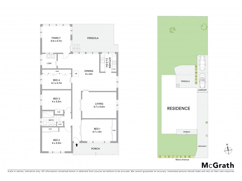 144 Marco Avenue, Panania NSW 2213 Floorplan
