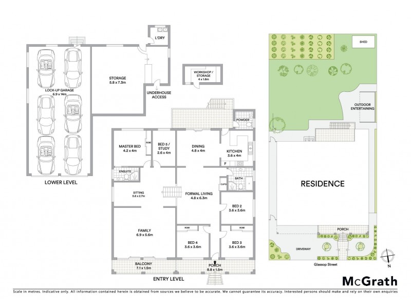 14 Glassop Street, Bankstown NSW 2200 Floorplan