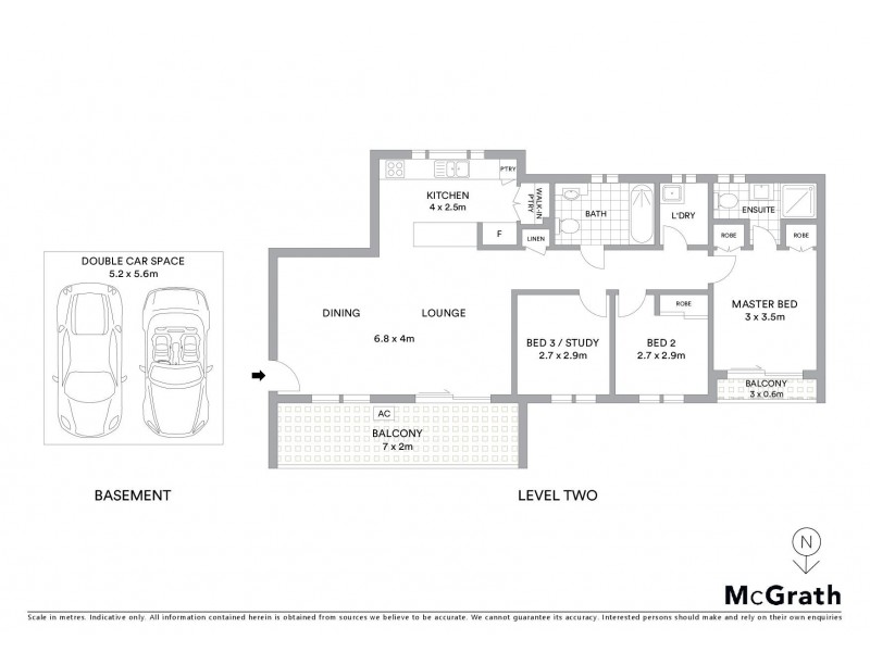 23/68 Davies Road, Padstow NSW 2211 Floorplan