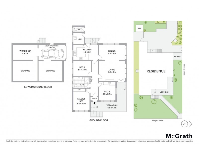 39 Burgess Street, Beverley Park NSW 2217 Floorplan